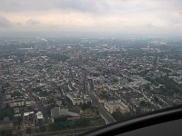 Nordsee 2017 Joerg (2)  ber Bonn mit Blick Richtung Beuel-Mitte, das Gebude in der Mitte ist das Bundeszentralamt fr Steuern